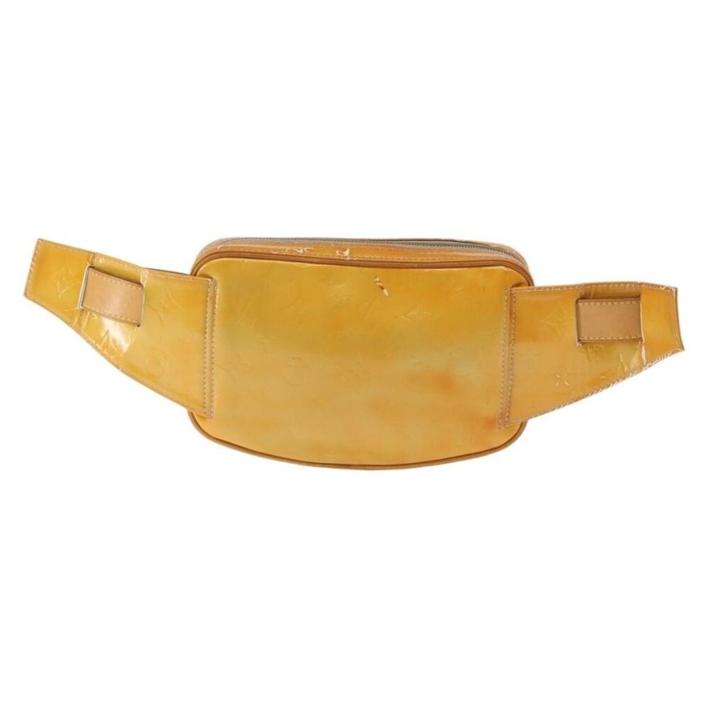 LOUIS VUITTON Monogram Vernis Fulton Waist bag Gris LV Auth - Picture 3 of 16